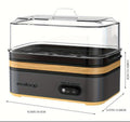 6-Egg Electric Cooker for Eggs & Omelets